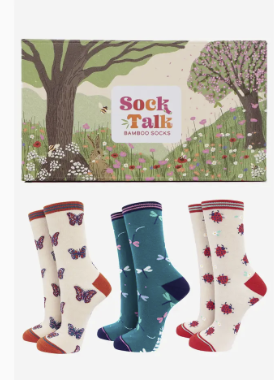 3 Pack Socks Gift Set Box