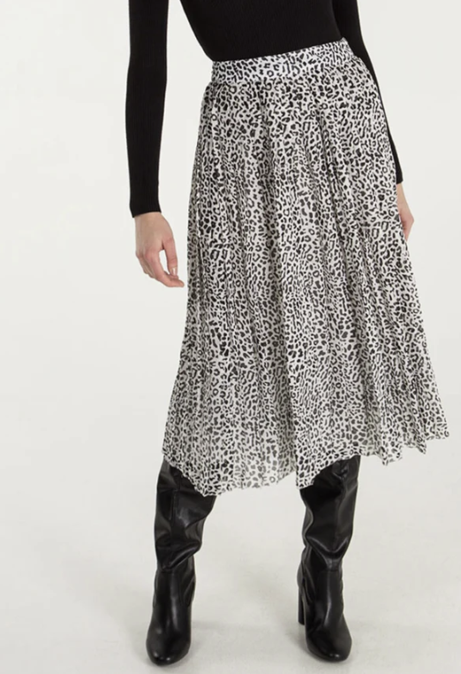 Animal Print Skirt