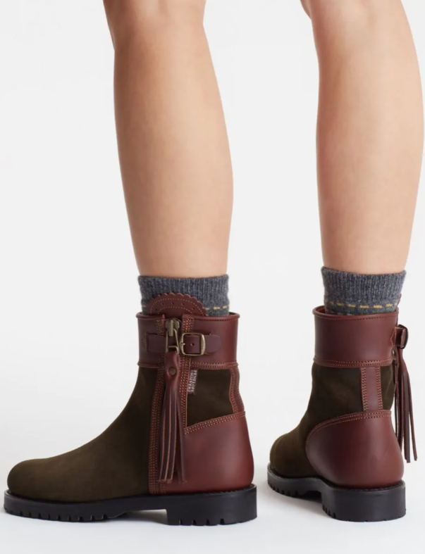 Inclement Cropped Tassel Boot