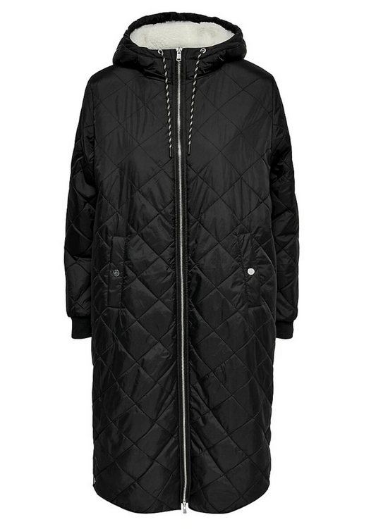 Sandy Long Quilted Coat