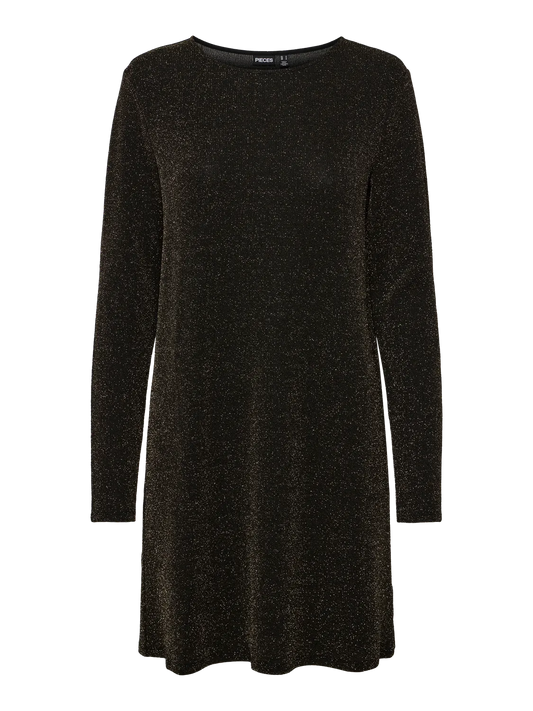 Long Sleeved Black Dress