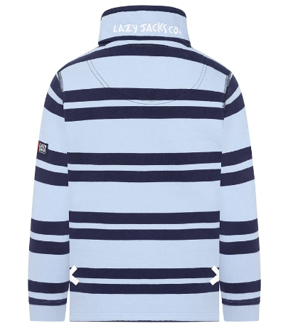 Children's Sky Stripe 1/4 Zip Sweatshirt