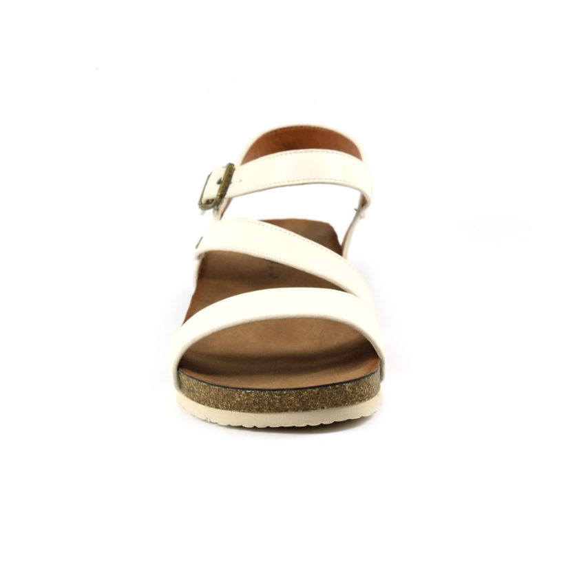 Cluster White Sandal