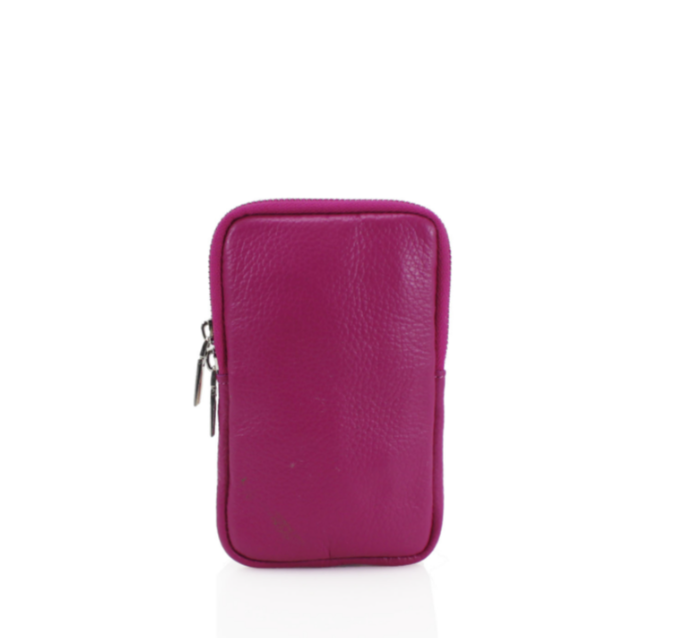 Leather Crossbody Phone Bag