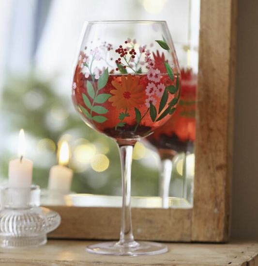 Wildflower Gin Glass