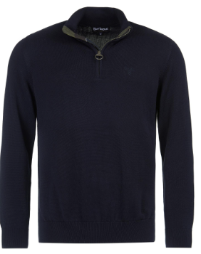 Men's Cotton Half Zip Sweater