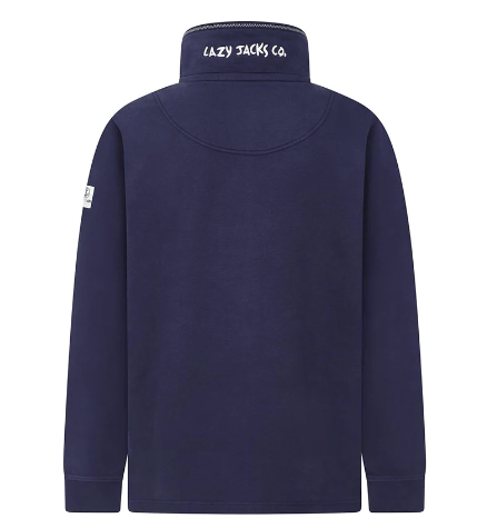 Men's Super Soft Marine 1/4 Zip Plain Sweatshirt