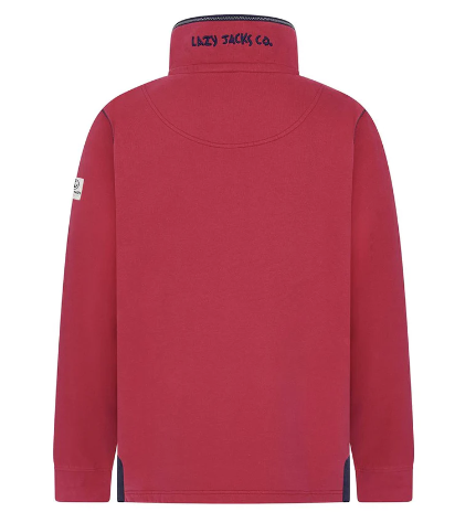 Men's Super Soft Rouge 1/4 Zip Plain Sweatshirt