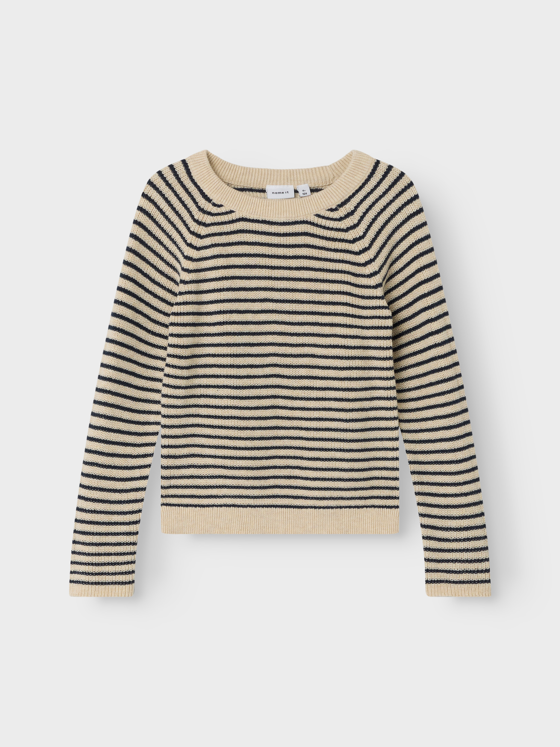 Striped Long Sleeve Knitted Jumper