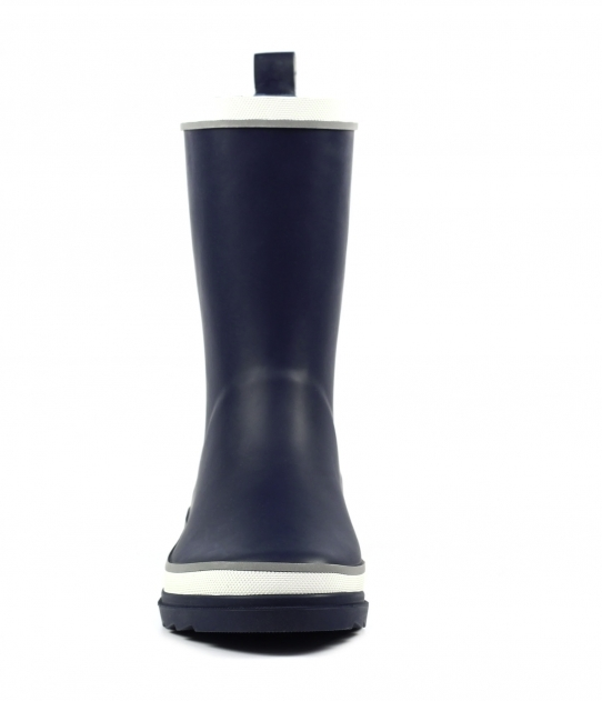 Navy Junior Wellington Boot