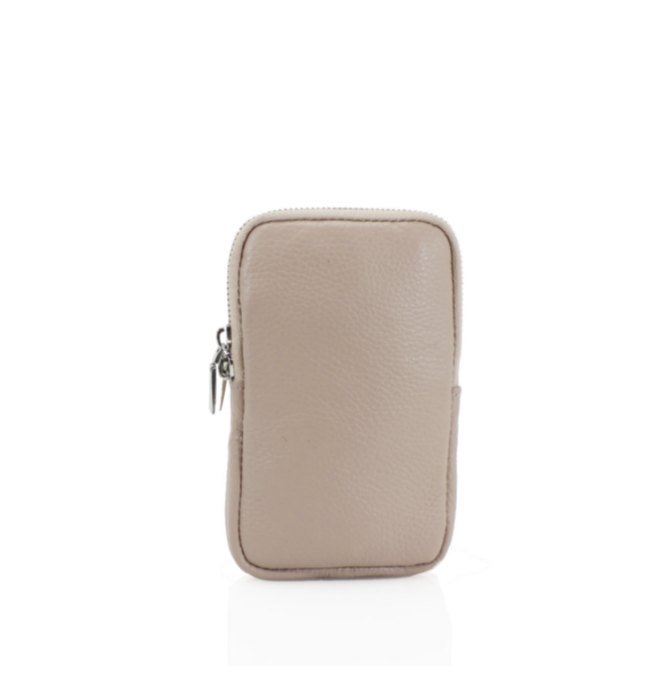 Leather Crossbody Phone Bag