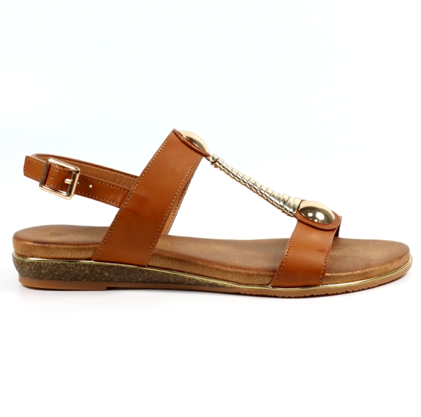 Renoir Tan Sandal