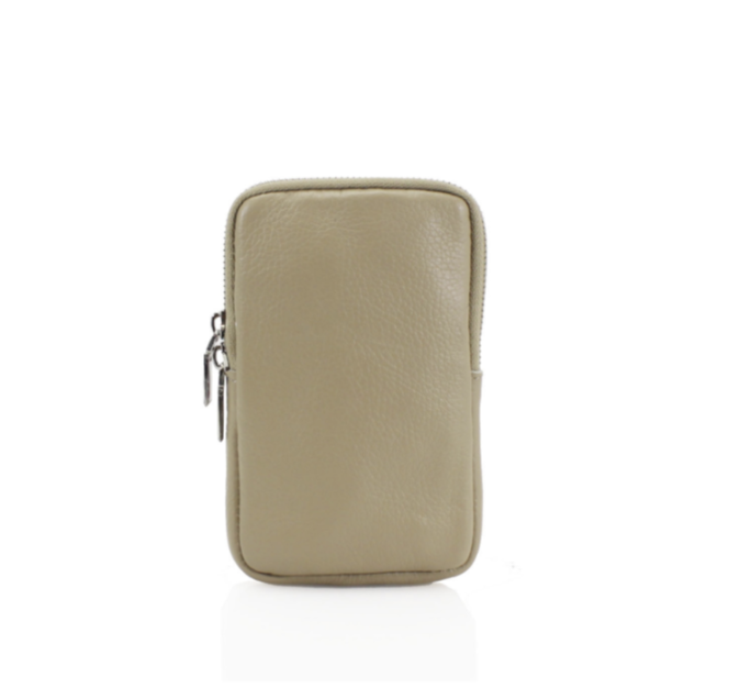 Leather Crossbody Phone Bag