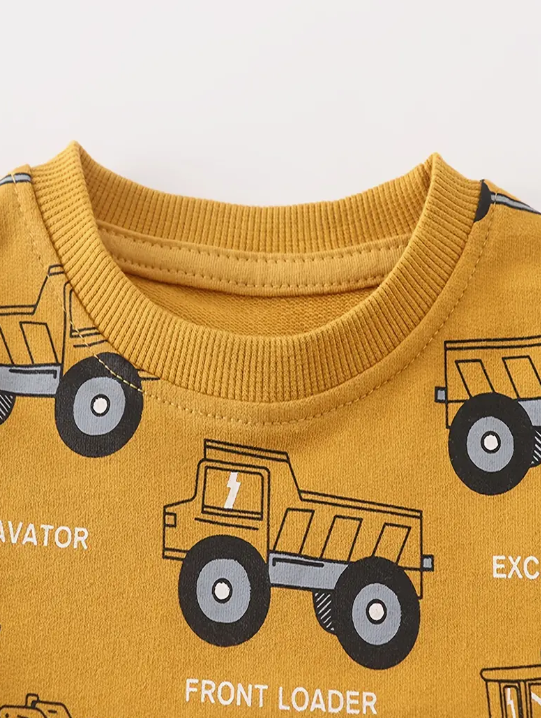 Excavator Sweater