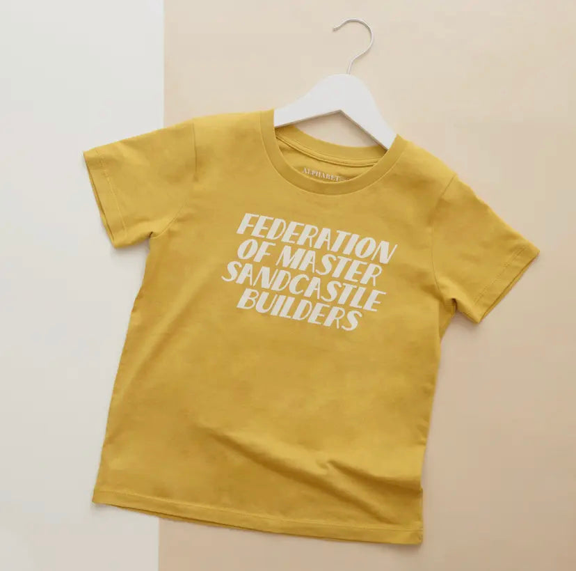 Federation of Master Sandcastle Builders T-shirt