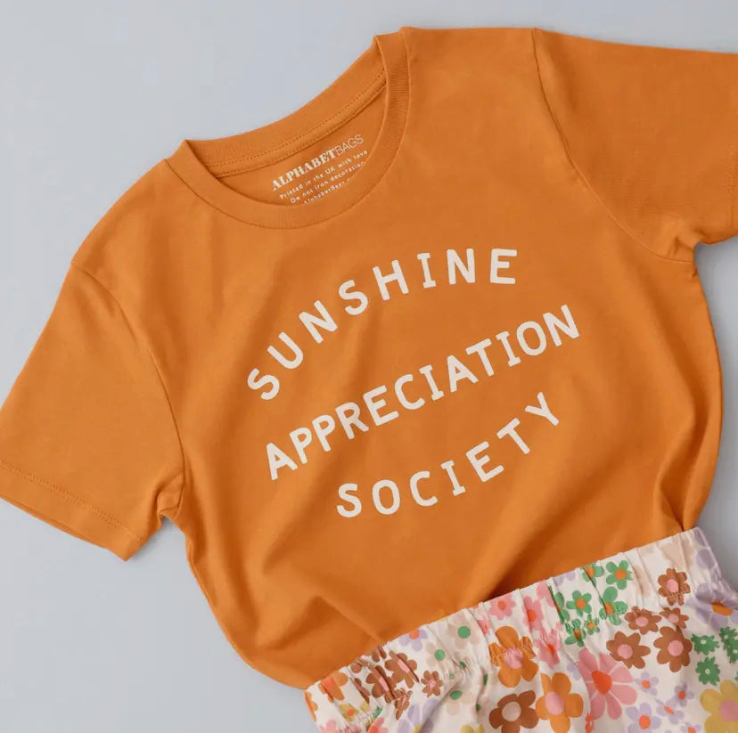 Sunshine Appreciation Society T-shirt