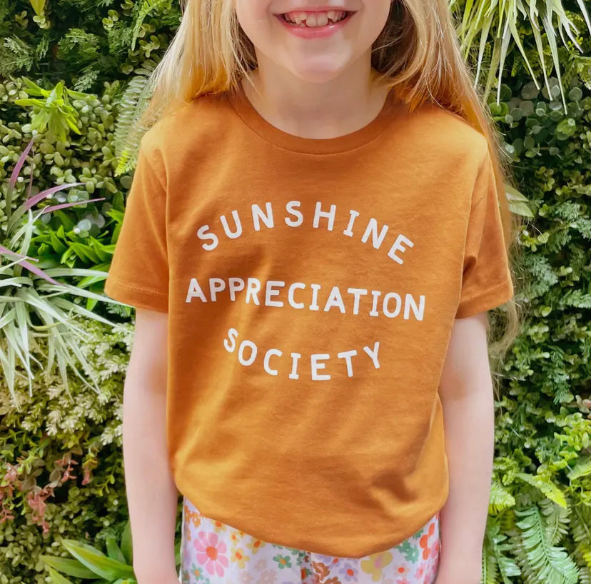 Sunshine Appreciation Society T-shirt