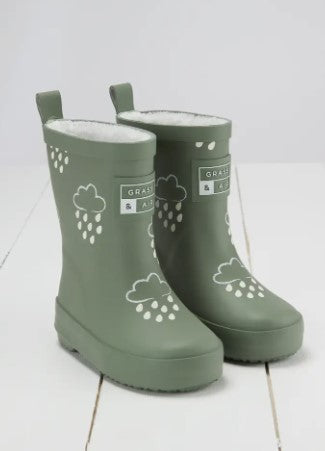 Grass & Air Colour Changing Children's Wellies - 3 Colours Available