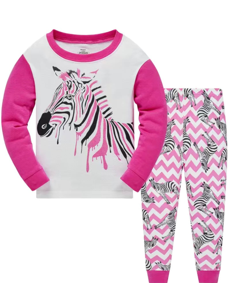 Zebra Pyjamas Set