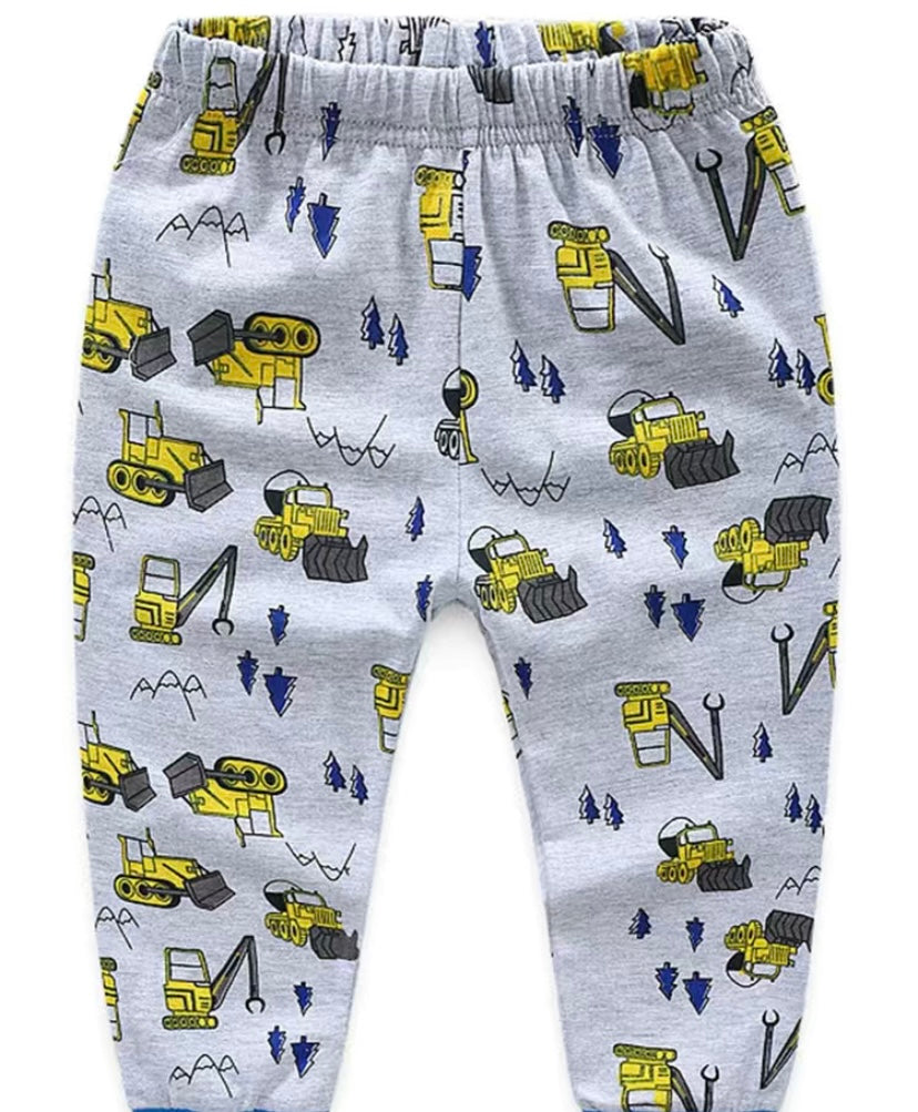 Excavator Pyjamas Set