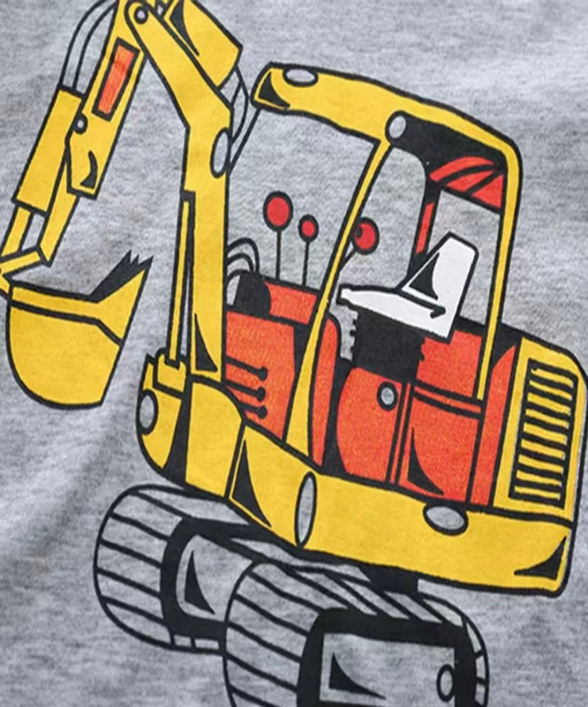 Excavator Pyjamas Set