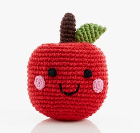 Friendly Apple Rattle