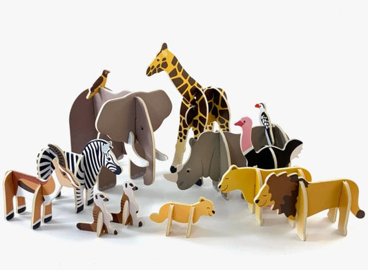 Savannah Animals Playset