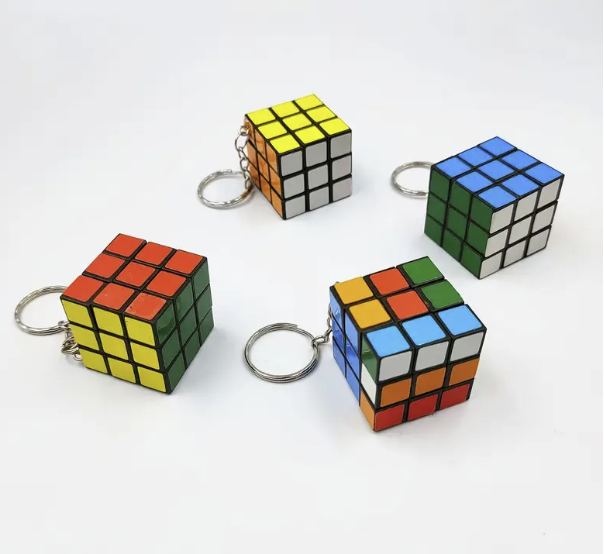 Rubik's Cube Keyring