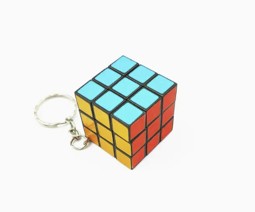 Rubik's Cube Keyring