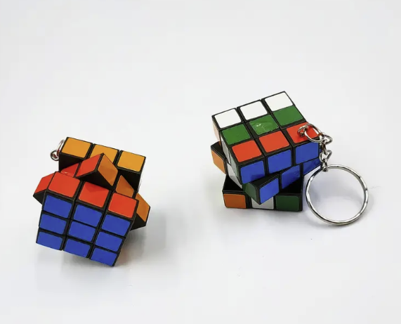 Rubik's Cube Keyring