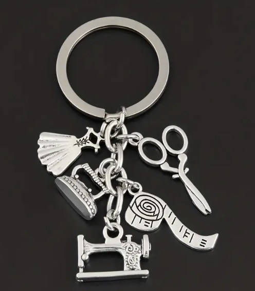 Sewing Machine Keyring