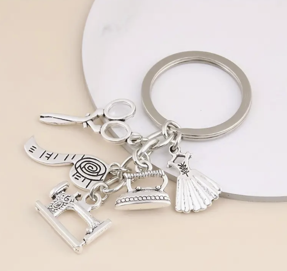 Sewing Machine Keyring