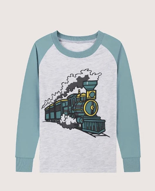 Steam Train Pyjamas Set